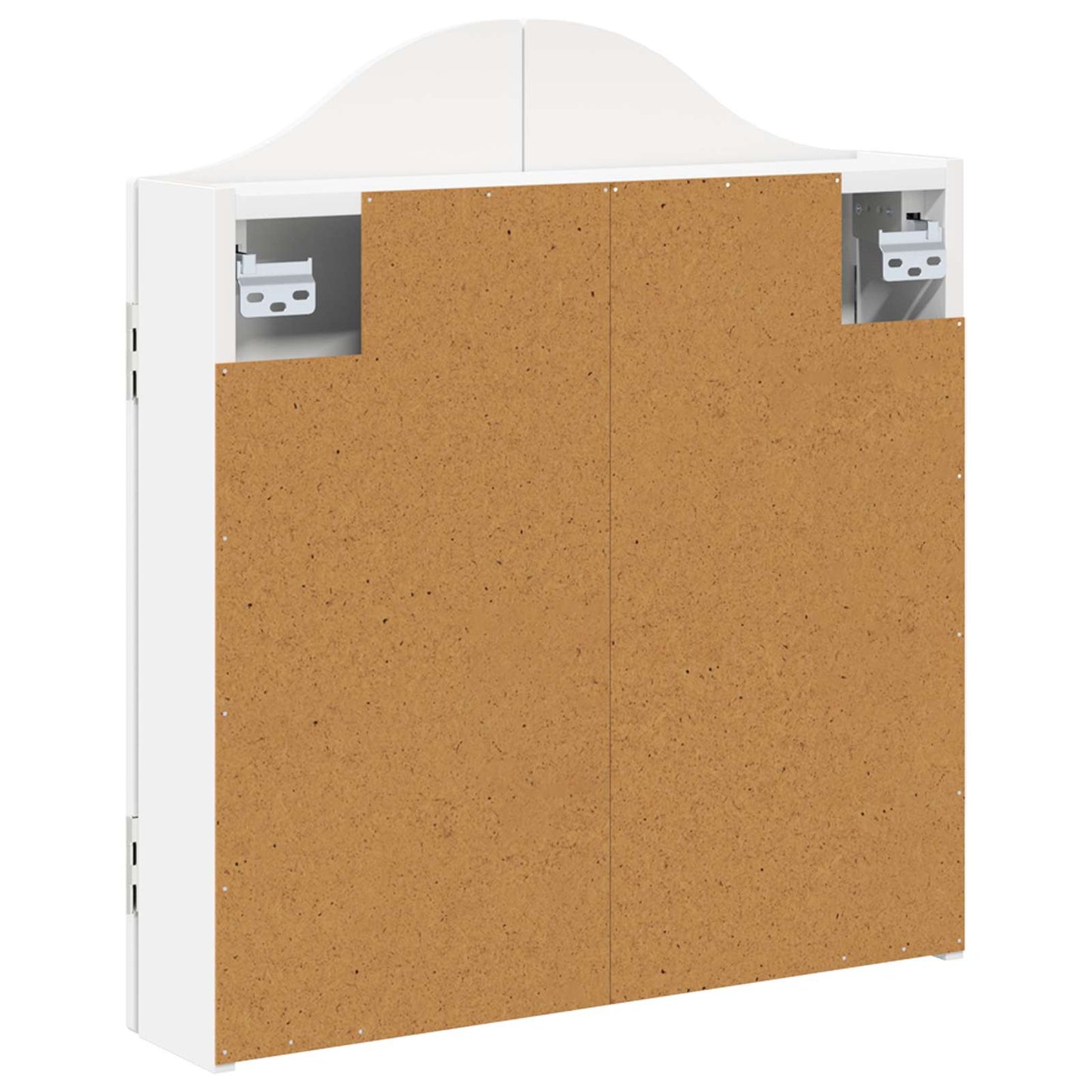 Dartbrettskap Hvit 56 x 12 x 63 cm Konstruert tre