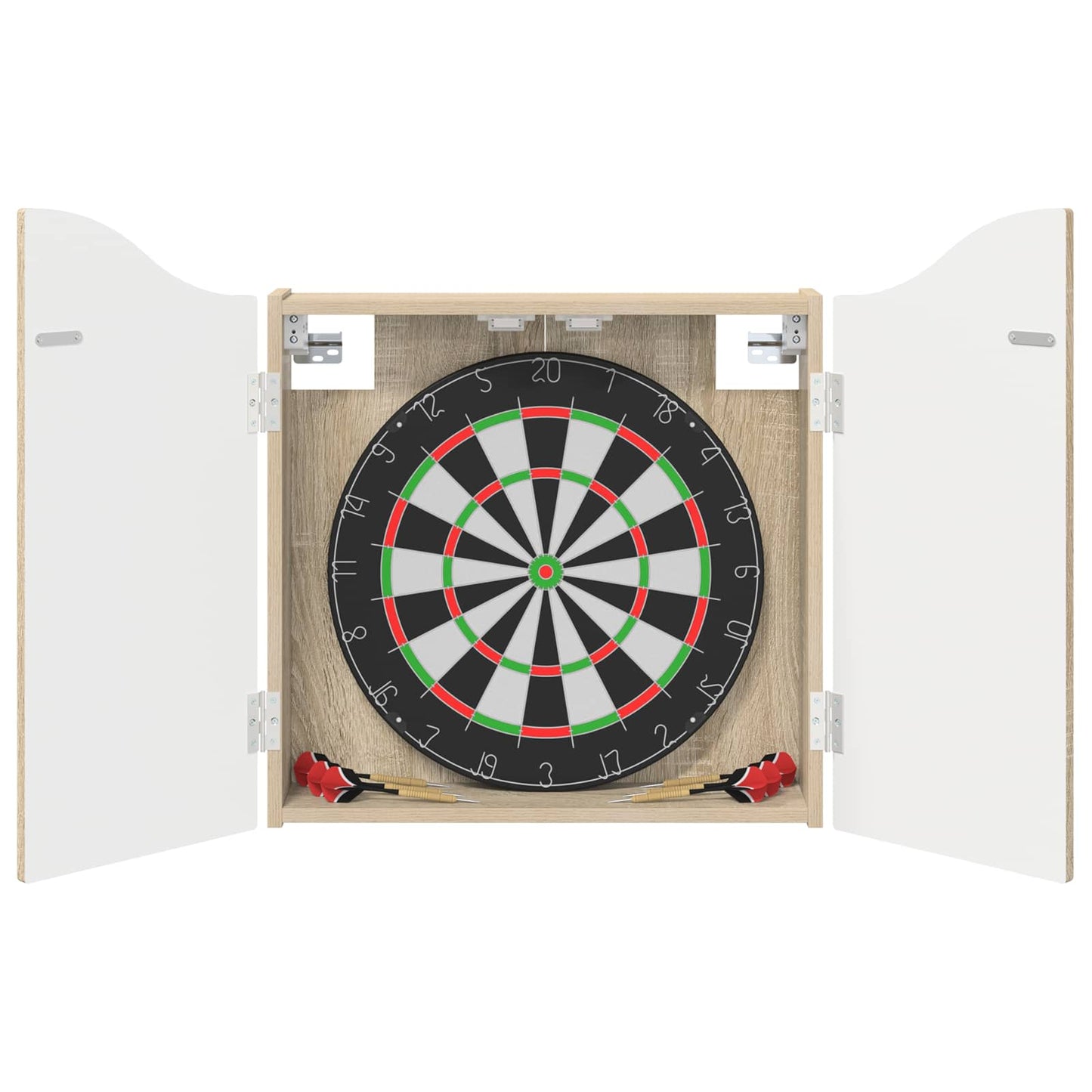 Dartbrettskap Sonoma eik 56 x 12 x 63 cm Konstruert tre