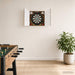 Dartbrettskap Røkt Eik 56 x 12 x 63 cm Konstruert tre