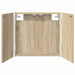 Dartbrettskap Sonoma eik 56 x 12 x 53,5 cm Konstruert tre