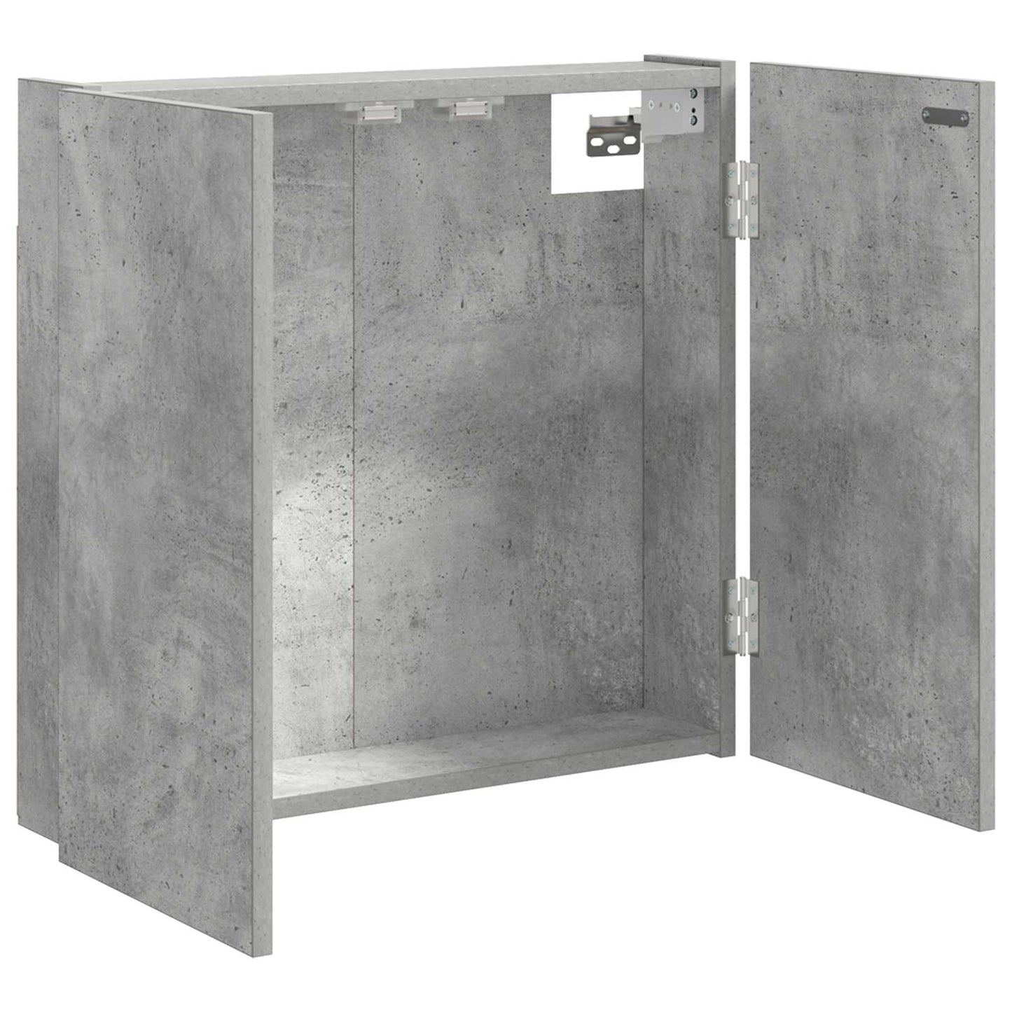 Dartbrettskap Betonggrå 56 x 12 x 53,5 cm Konstruert tre