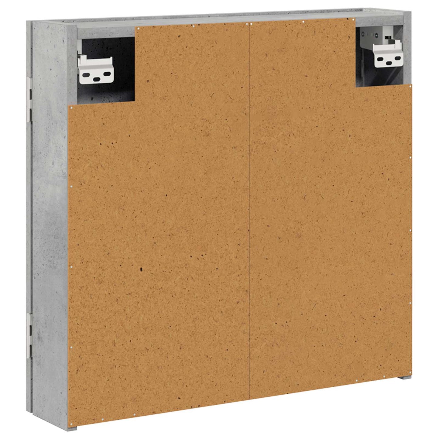 Dartbrettskap Betonggrå 56 x 12 x 53,5 cm Konstruert tre