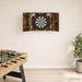 Dartbrettskap Røkt Eik 56 x 12 x 53,5 cm Konstruert tre