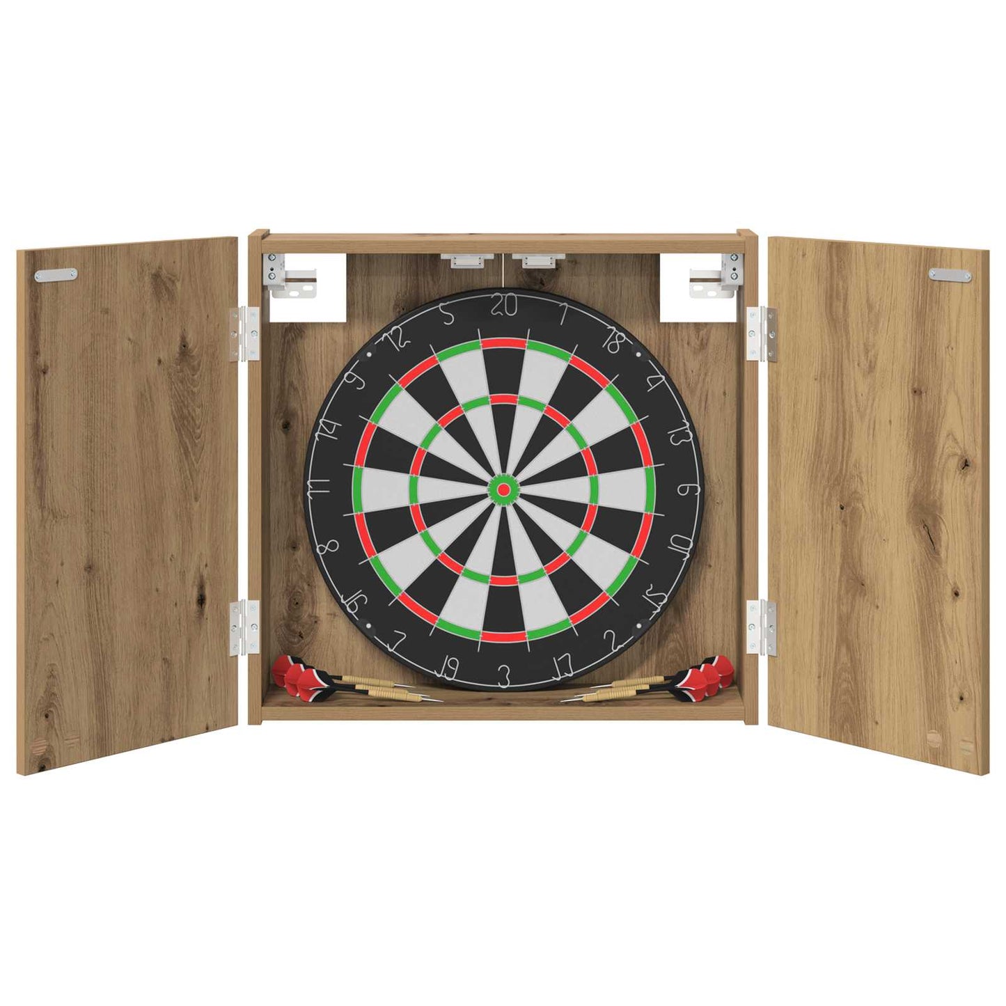 Dartbrettskap Artisan eik 56 x 12 x 53,5 cm Konstruert tre