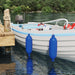 Båtfendere 2 stk. Ø 16 x 58 cm Blå PVC