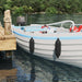 Båtfendere 2 stk. Ø 11 x 40 cm Svart PVC