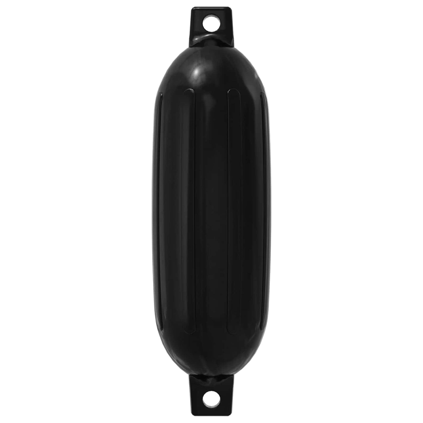 Båtfendere 2 stk. Ø 16 x 58 cm Svart PVC