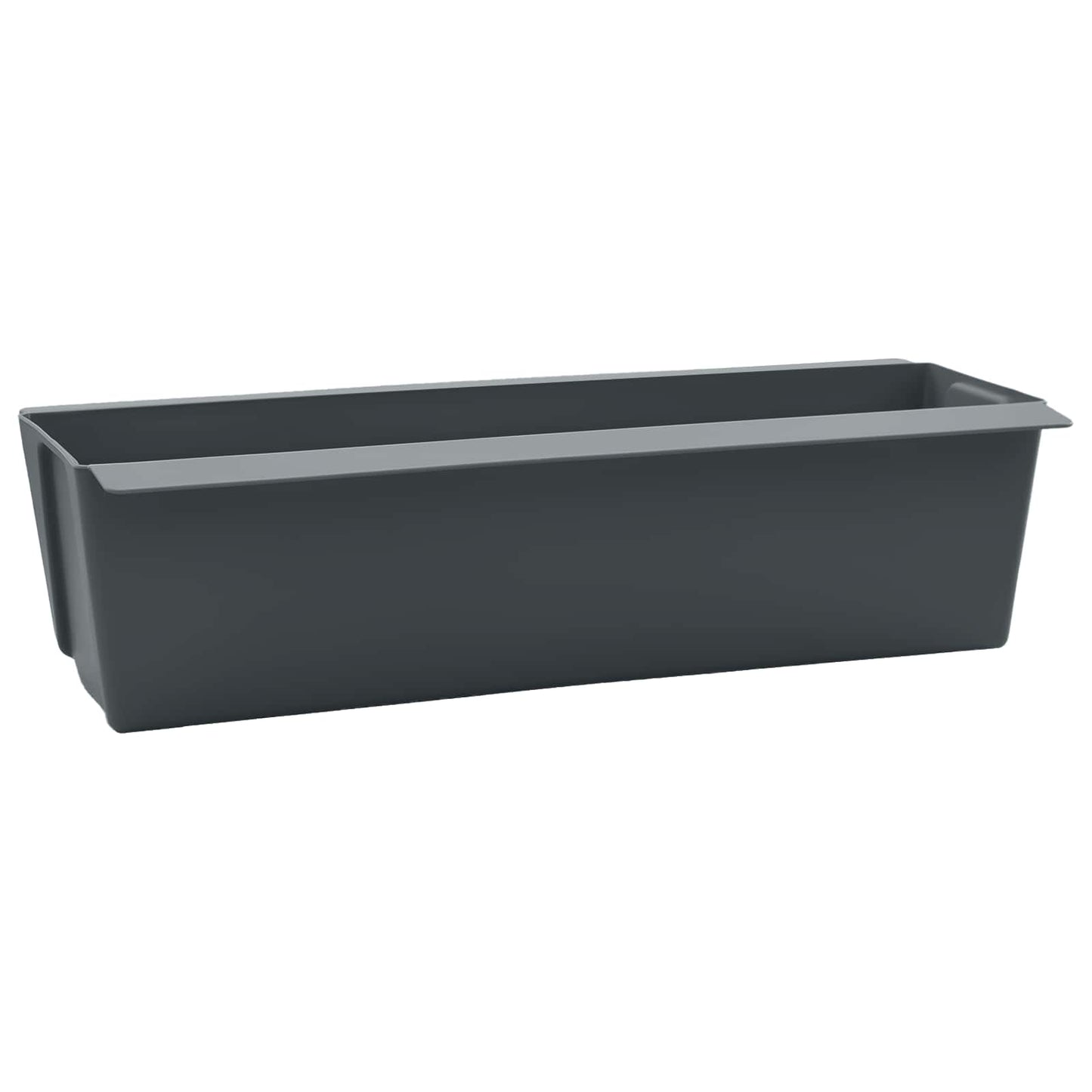Blomsterkasser for Euro-paller 24 pcs Grå 36 x 13,5 x 9,5 cm