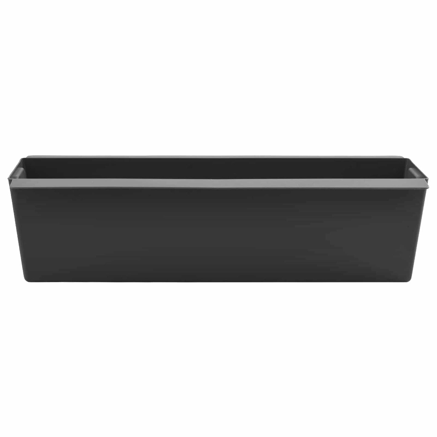 Blomsterkasser for Euro-paller 24 pcs Svart 36 x 13,5 x 9,5 cm
