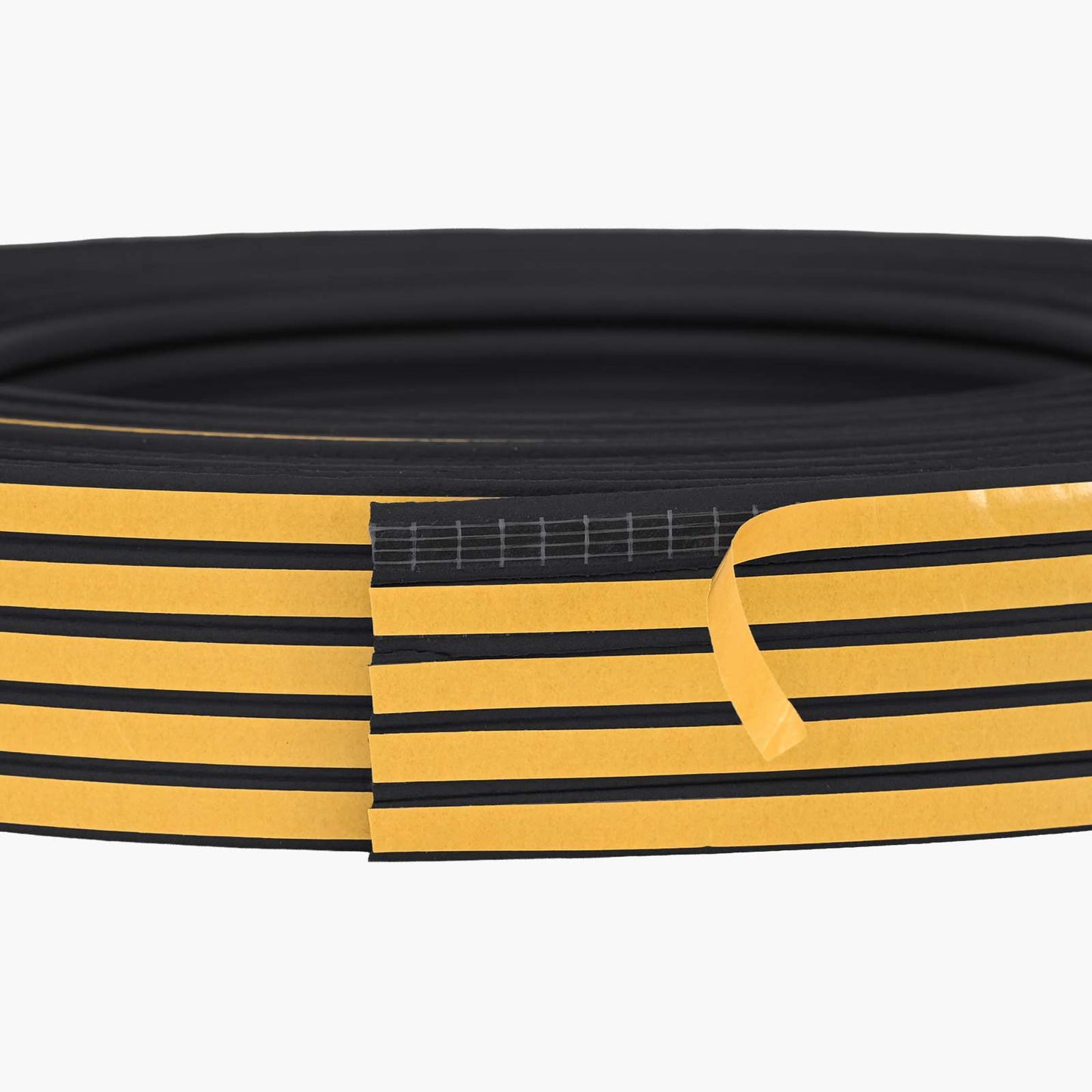Selvklebende vindusforsegling Svart 8 x 2 mm 50 m EPDM Skum