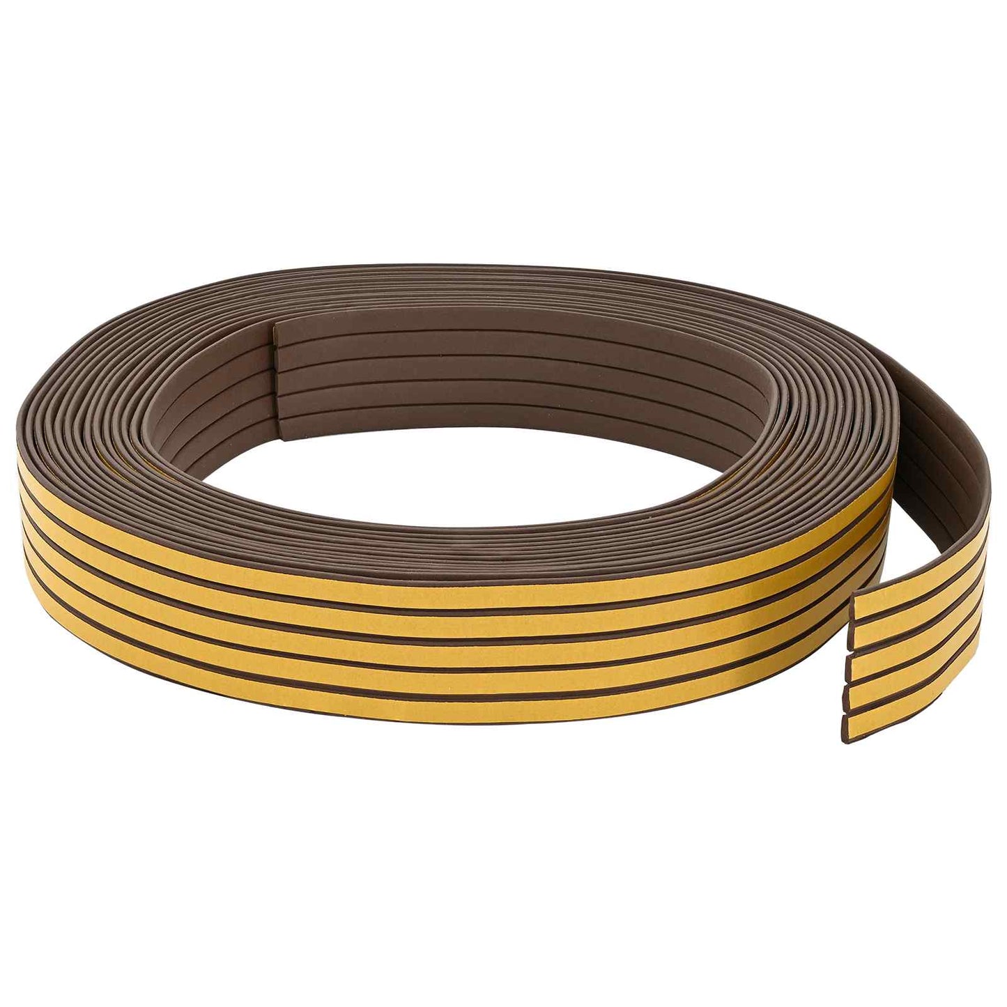 Selvklebende vindusforsegling Brun 8 x 2 mm 100 m EPDM Skum