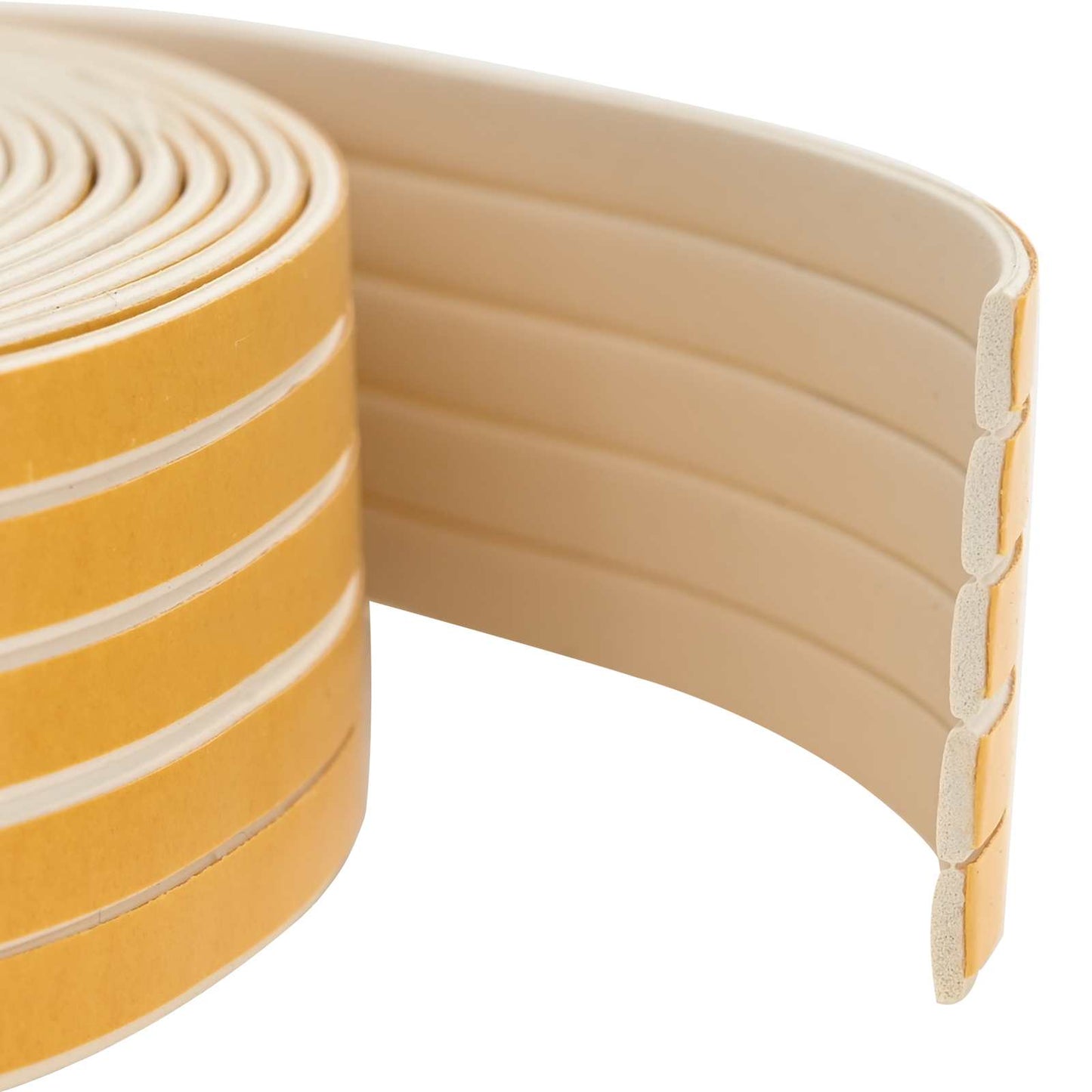 Selvklebende vindusforsegling Hvit 9 x 3 mm 100 m EPDM Skum
