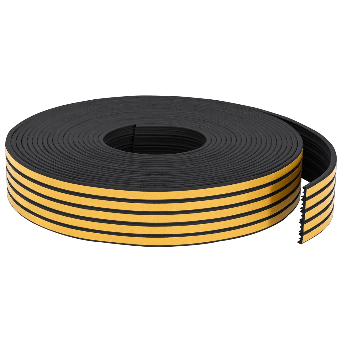 Selvklebende vindusforsegling Svart 9 x 4 mm 50 m EPDM Skum