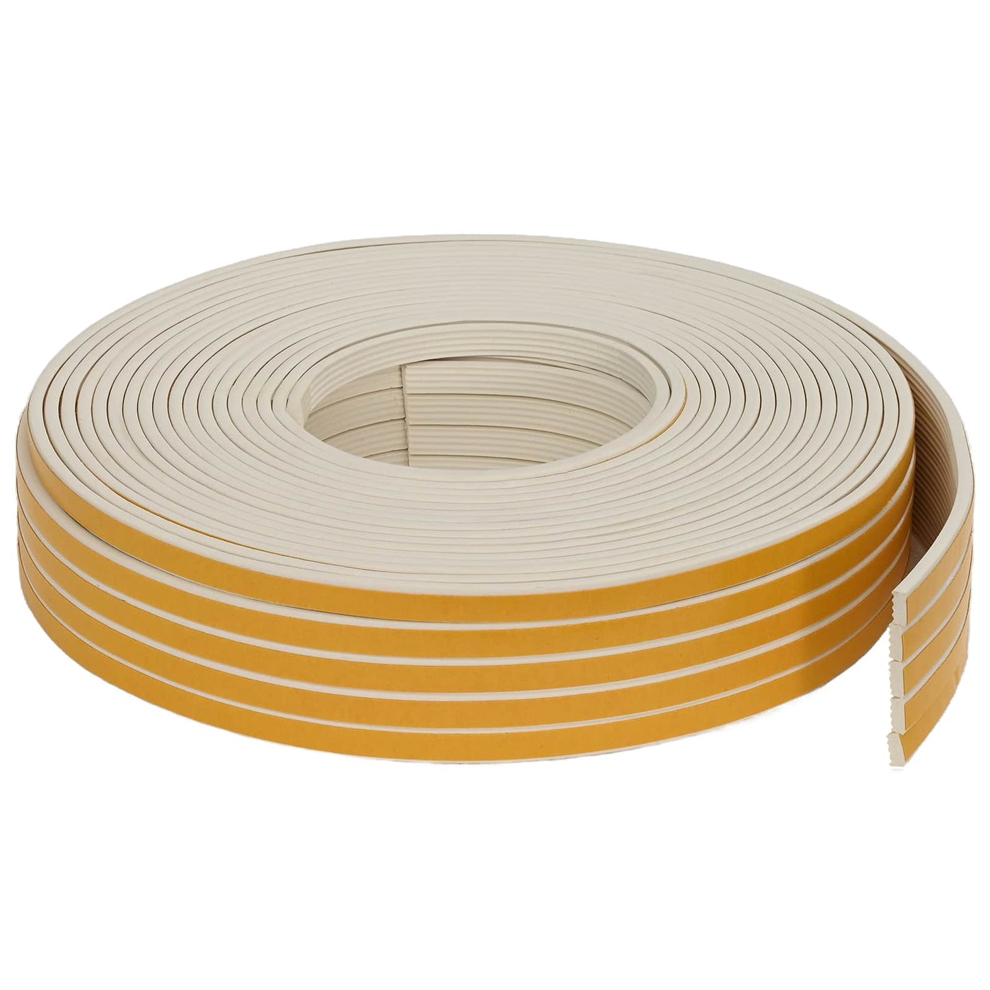 Selvklebende vindusforsegling Hvit 10 x 4 mm 50 m EPDM Skum