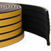 Selvklebende vindusforsegling Svart 10 x 4 mm 12 m EPDM Skum
