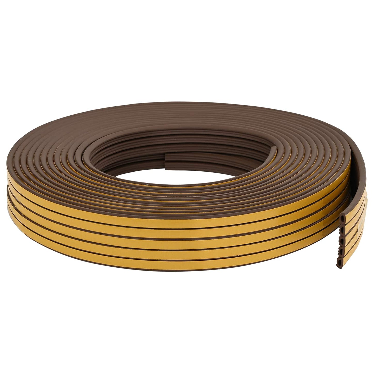 Selvklebende vindusforsegling Brun 10 x 6 mm 100 m EPDM Skum