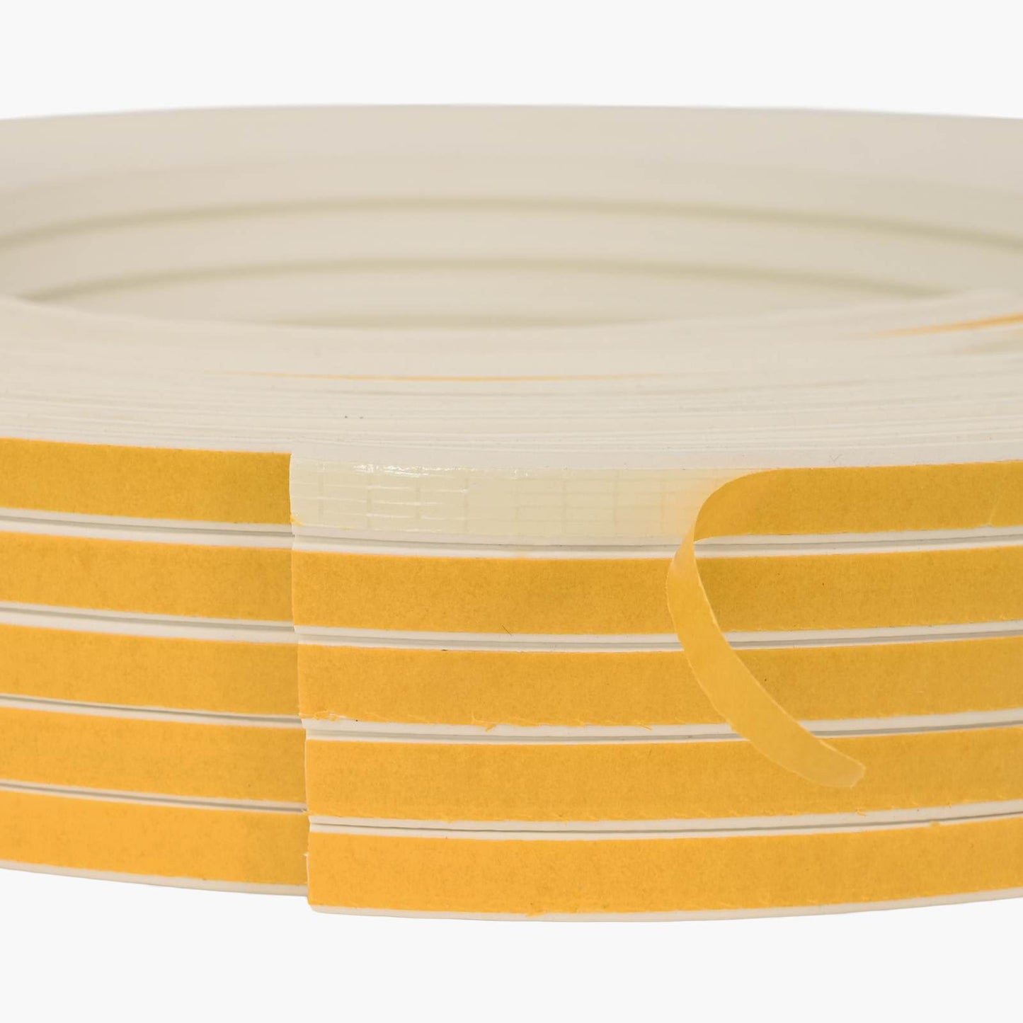 Selvklebende vindusforsegling Hvit 9 x 6 mm 12 m EPDM Skum