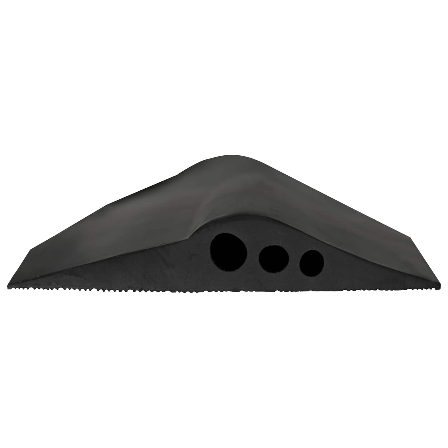 Garasje gulvforsegling Svart 74 x 20 mm 6,5 m EPDM-gummi