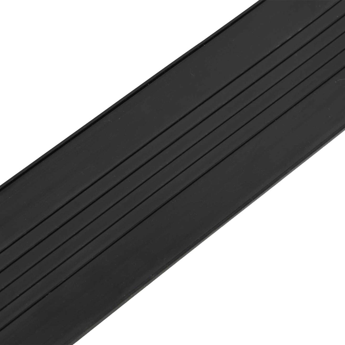 Garasje Dør Tetning Svart 70 x 6 mm 2,5 m PVC