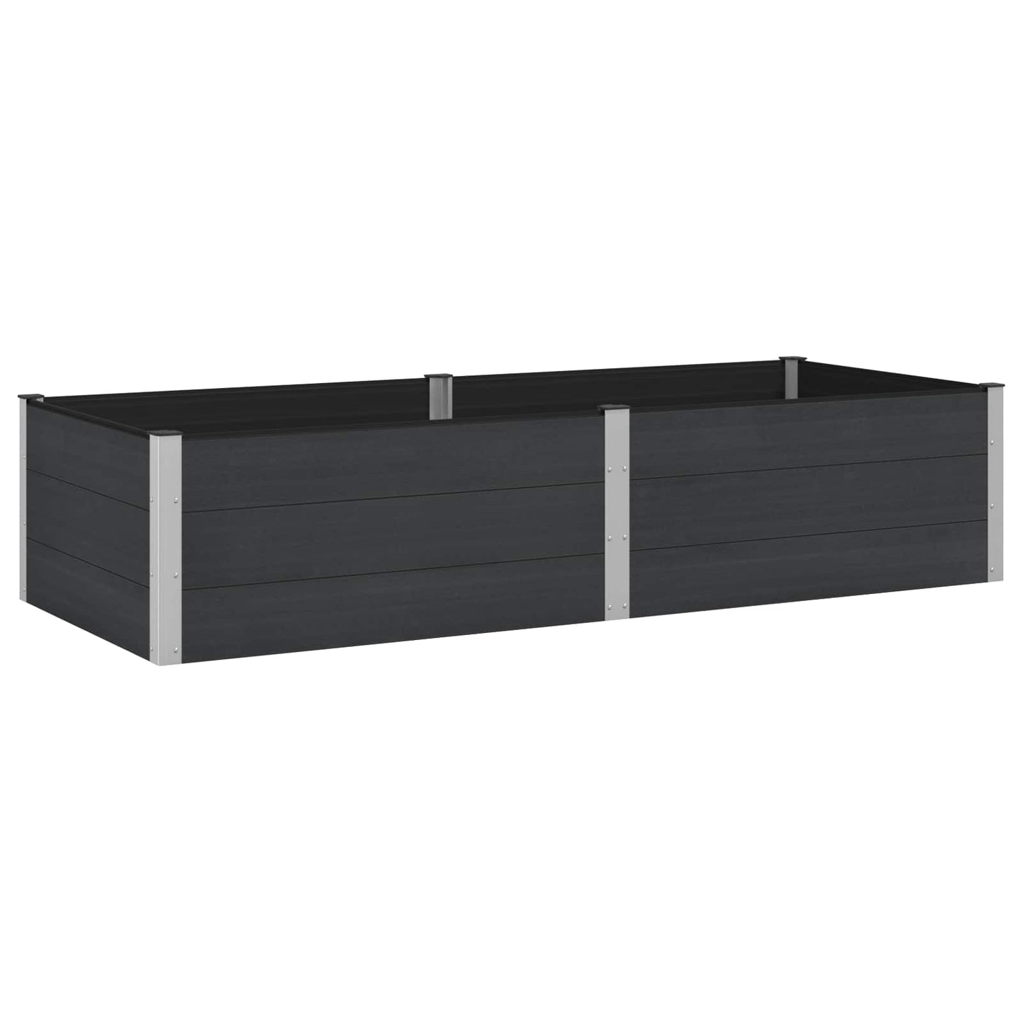 Høybed Svart 250 x 100 x 54 cm