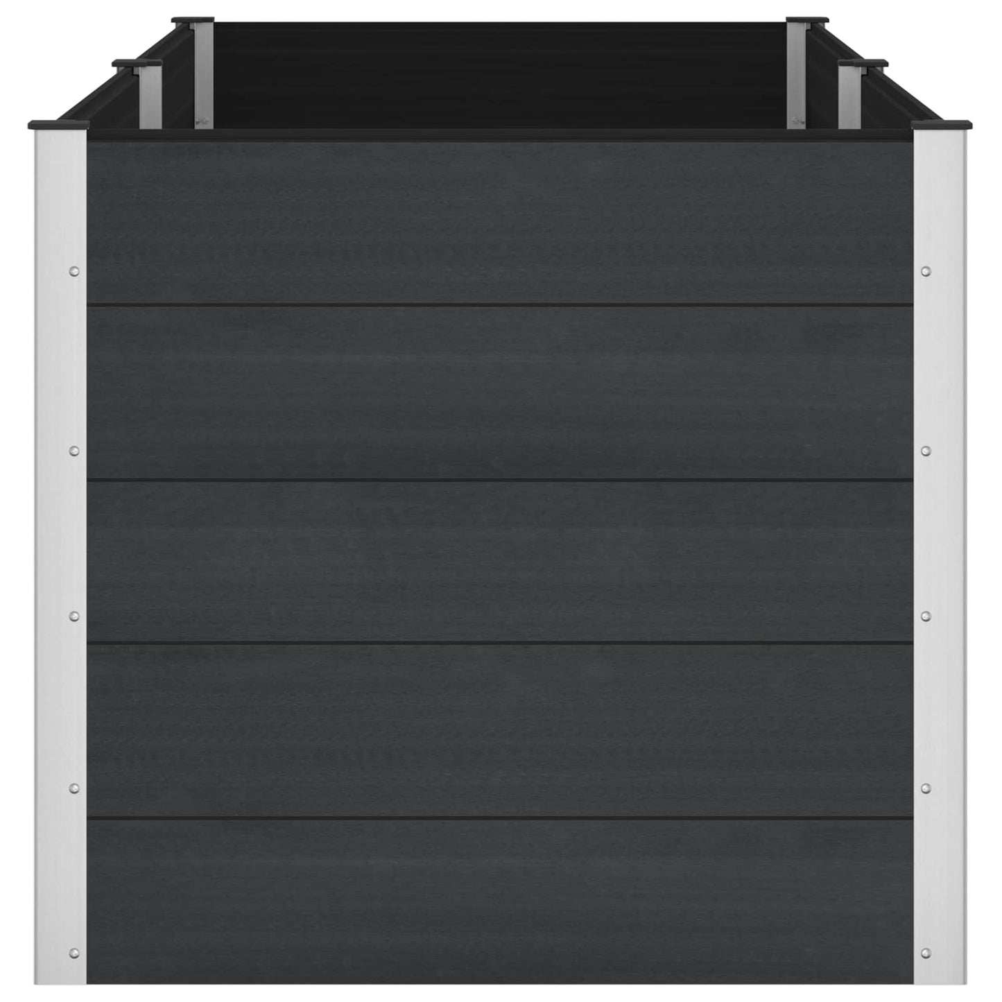 Høybed Svart 250 x 100 x 91 cm