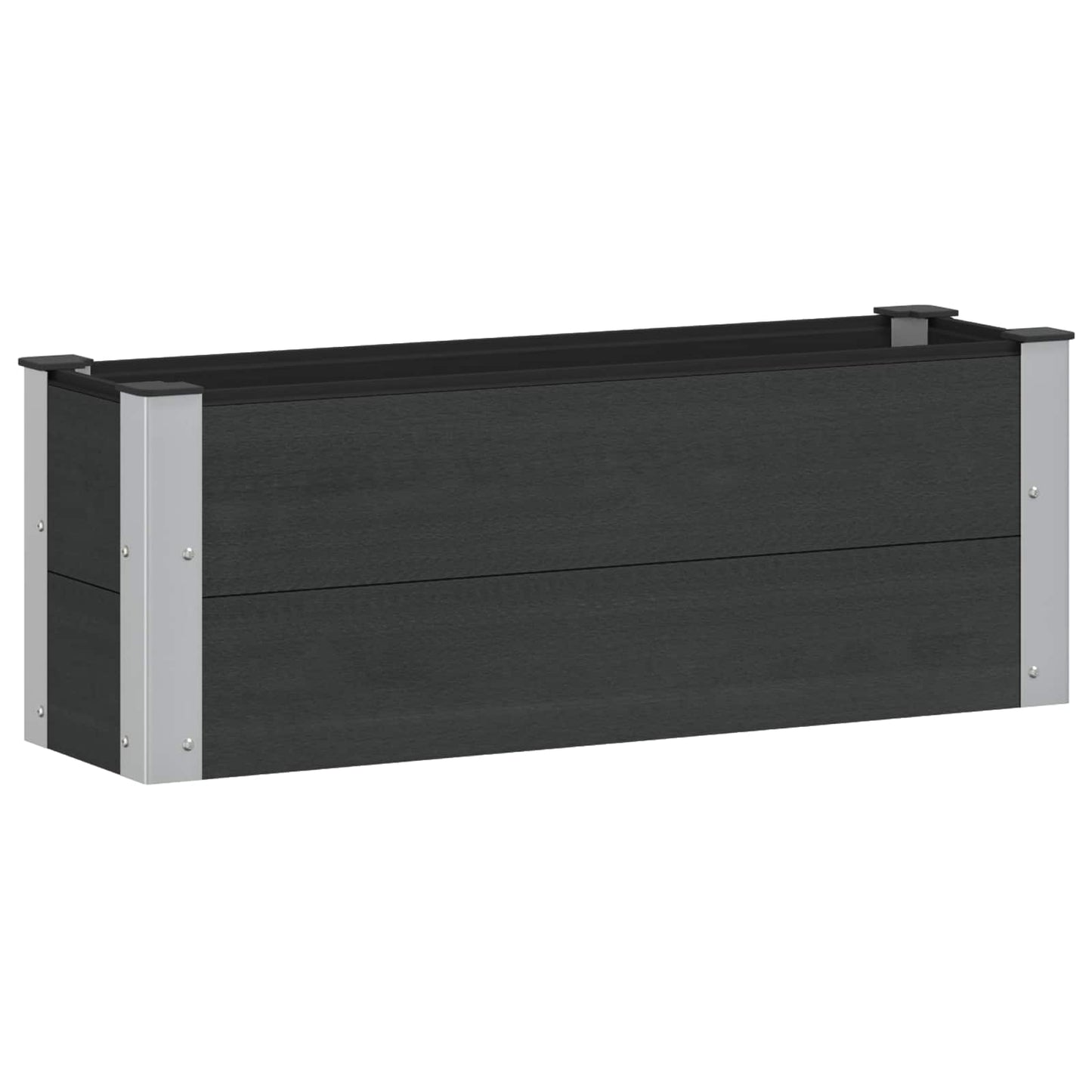Høybed Svart 100 x 30 x 36 cm