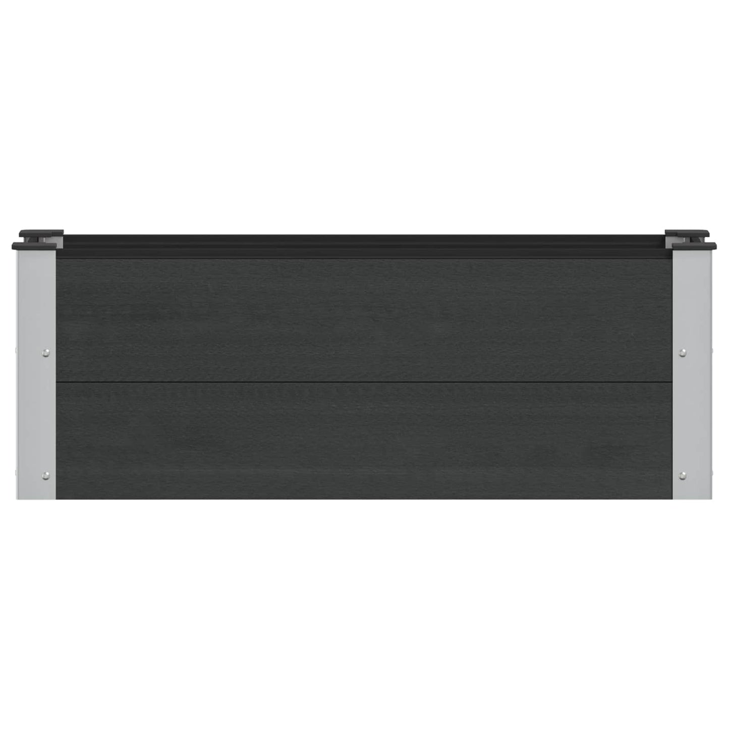 Høybed Svart 100 x 30 x 36 cm