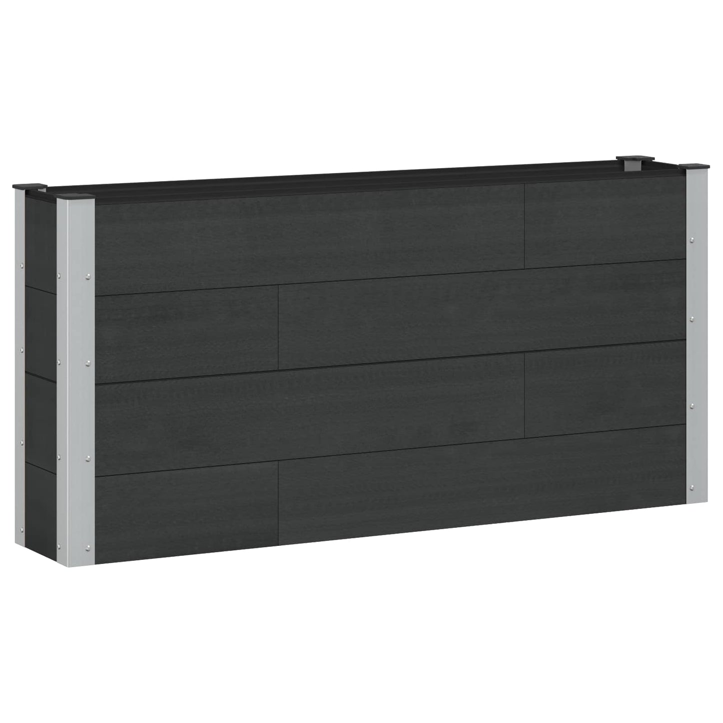 Høybed Svart 150 x 30 x 72 cm