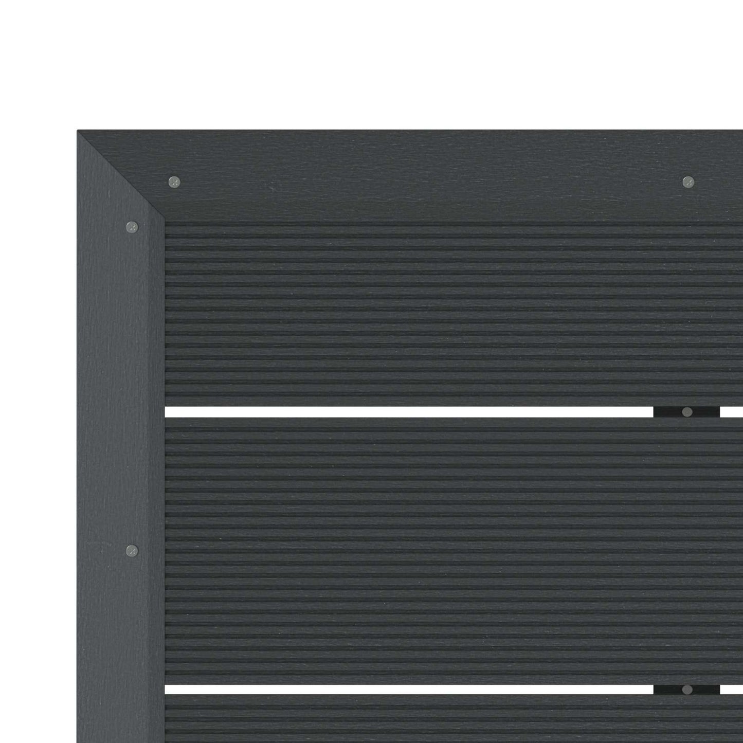 Dusjbaseplate Svart 101 x 63 x 5,5 cm WPC