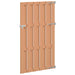 Hageport 100 x 180 cm WPC og Aluminium Brun