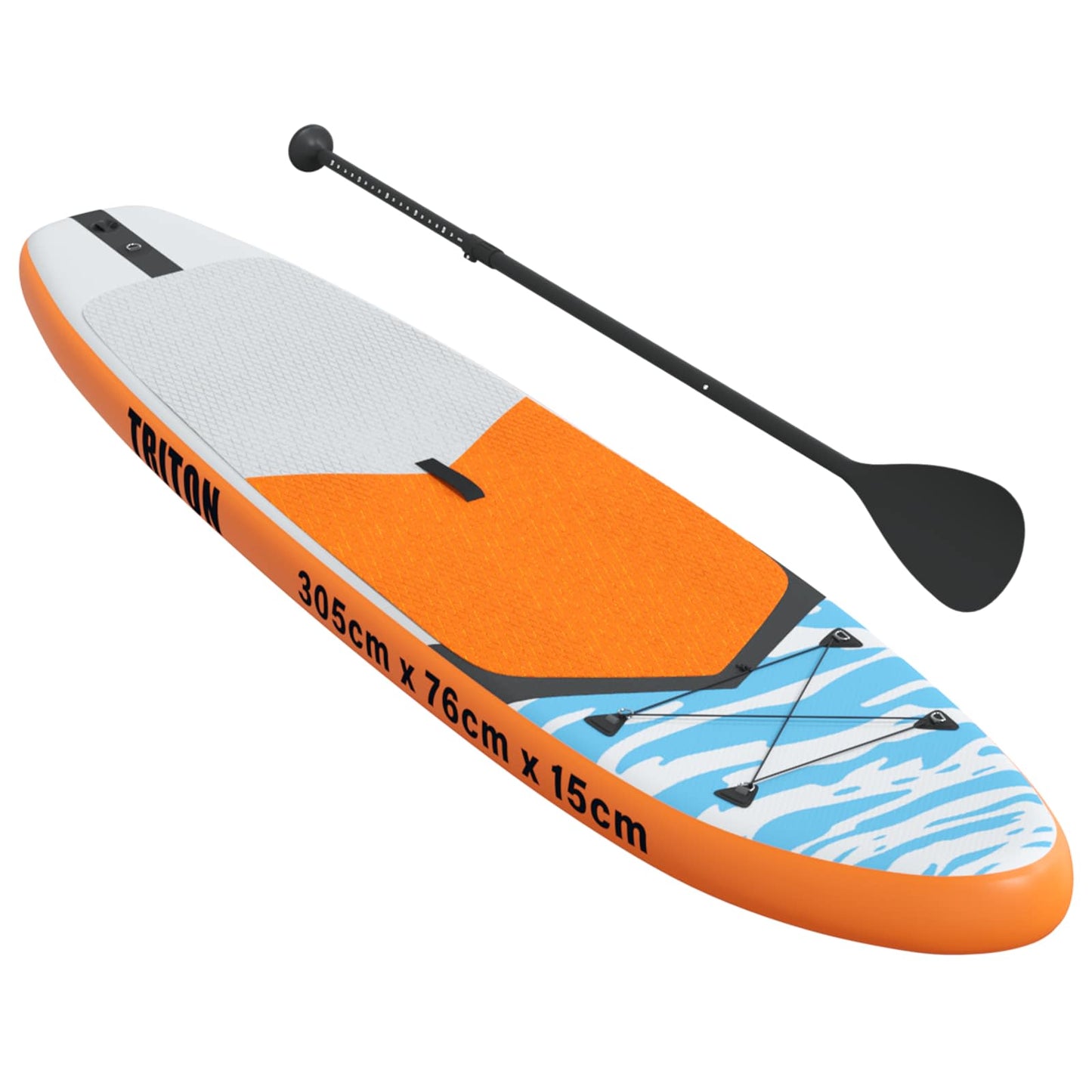 Oppblåsbar Stand Up Paddle Board TRITON 305 x 76 x 15 cm Blå