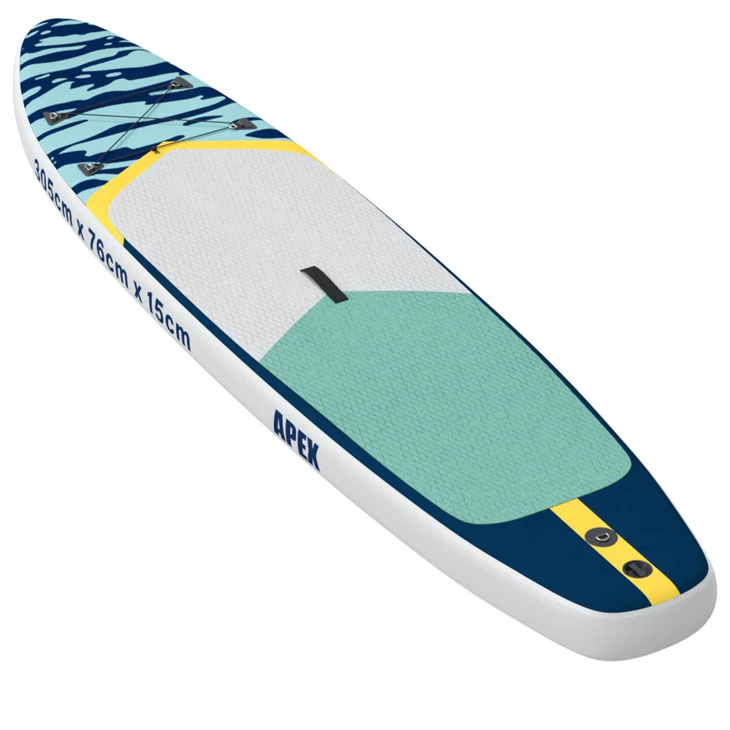 Oppblåsbar Stand Up Paddle Board APEX 305 x 76 x 15 cm Blå for