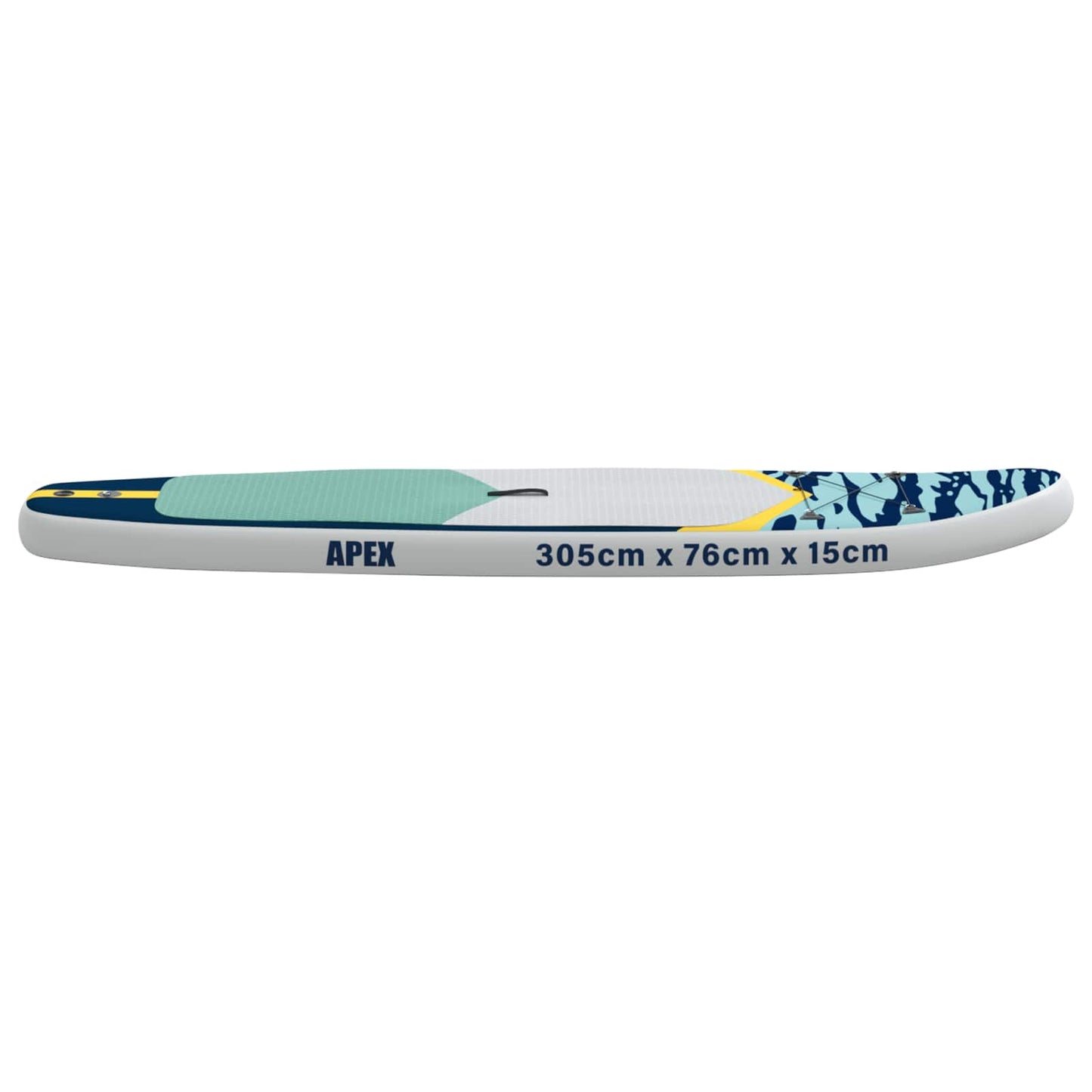 Oppblåsbar Stand Up Paddle Board APEX 305 x 76 x 15 cm Blå for