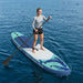 Oppblåsbar Stand Up Paddle Board HYDROS 335 x 76 x 15 cm Turkis