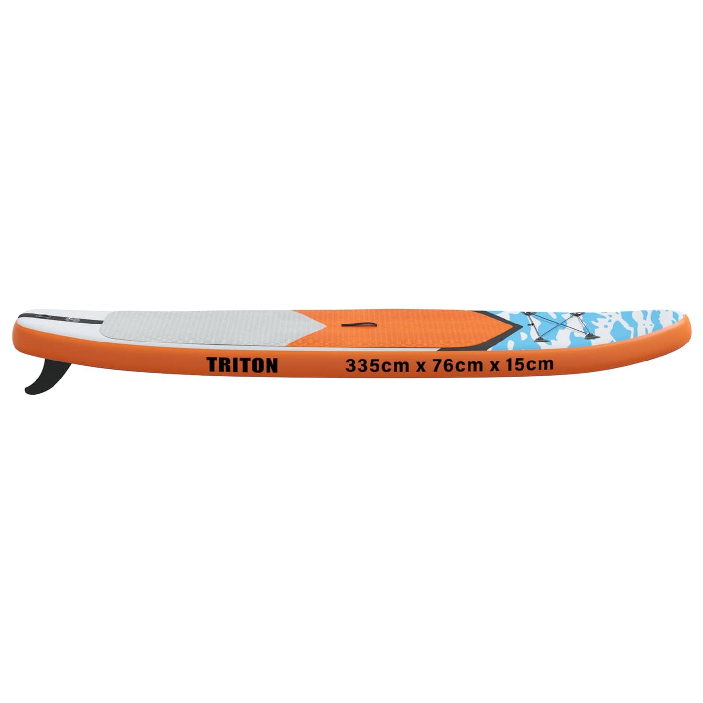 Oppblåsbar Stand Up Paddle Board TRITON 335 x 76 x 15 cm Blå