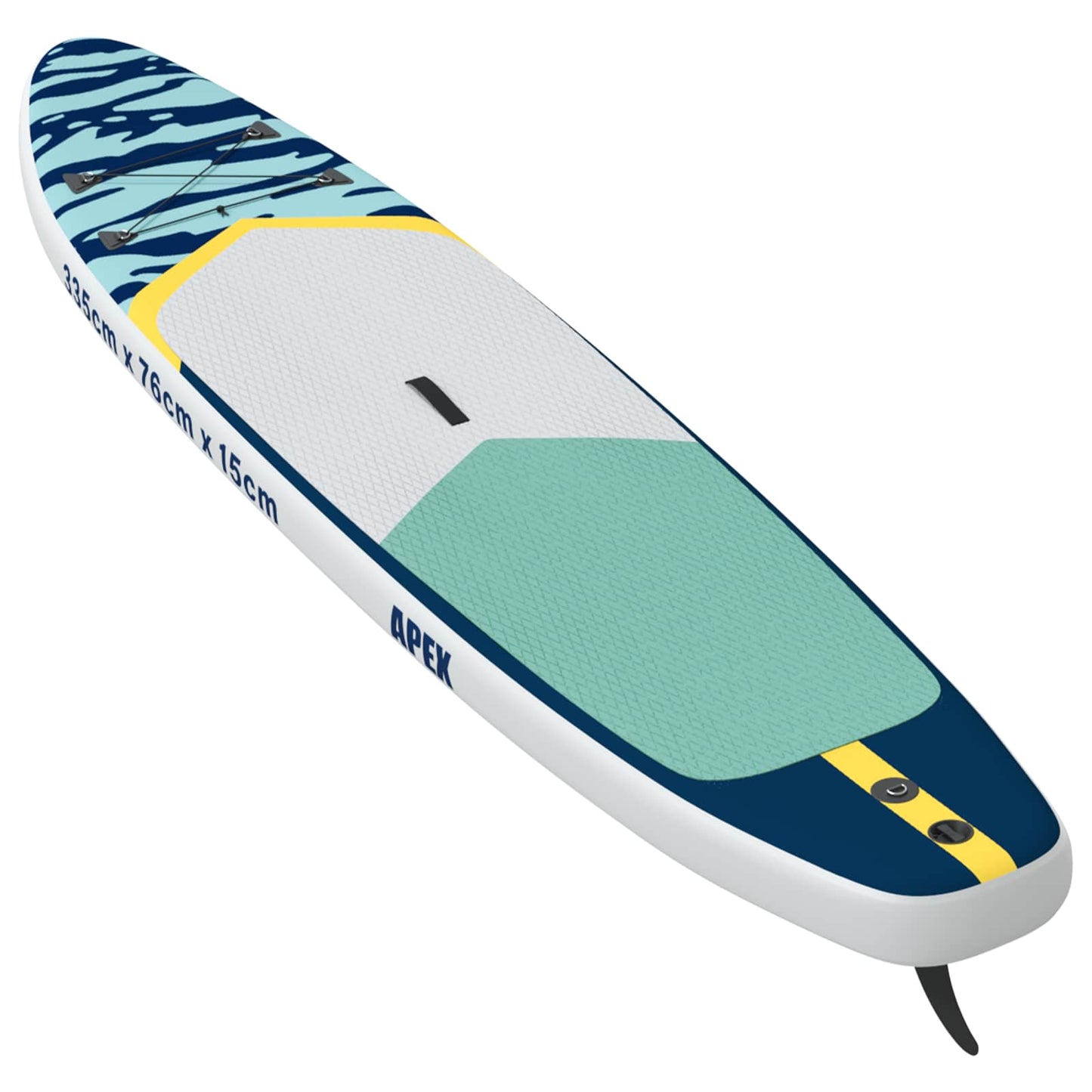 Oppblåsbar Stand Up Paddle Board APEX 335 x 76 x 15 cm Blå for