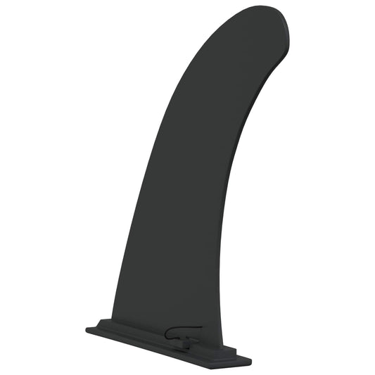 SUP-fin 3,5 x 18 x 21,5 cm Nylon Svart