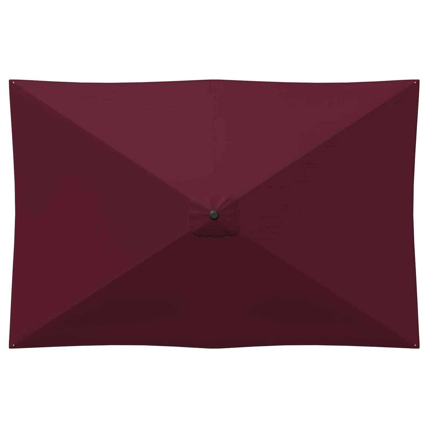Hageparasol 200 x 300 cm Polyester Rektangulær Bordeaux Rød