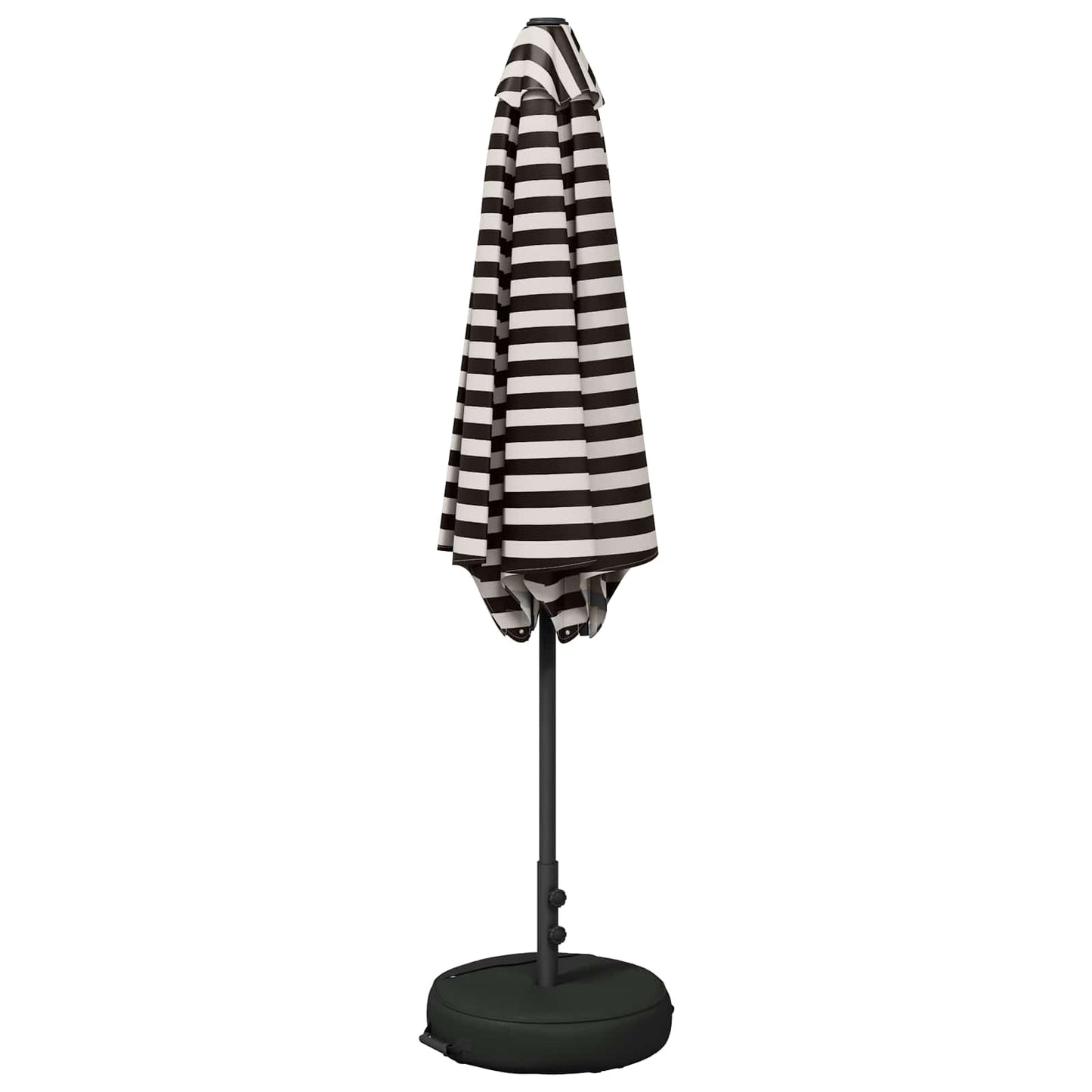 Hageparasol med base 270 x 270 cm Polyester Rektangulær