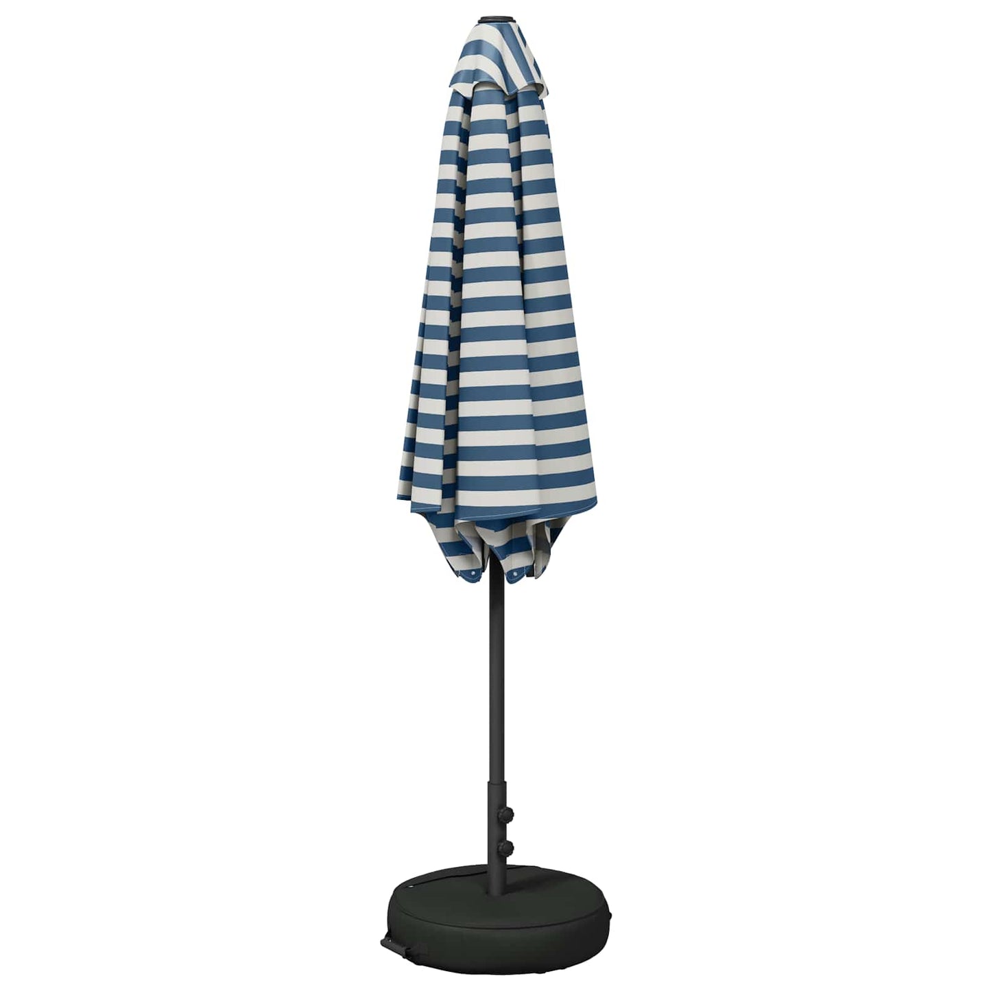 Hageparasol med base 270 x 270 cm Polyester Rektangulær
