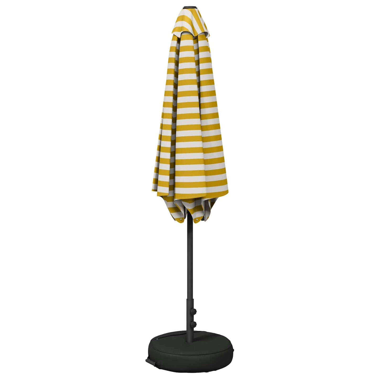 Hageparasol med base 300 x 300 cm Polyester Rektangulær