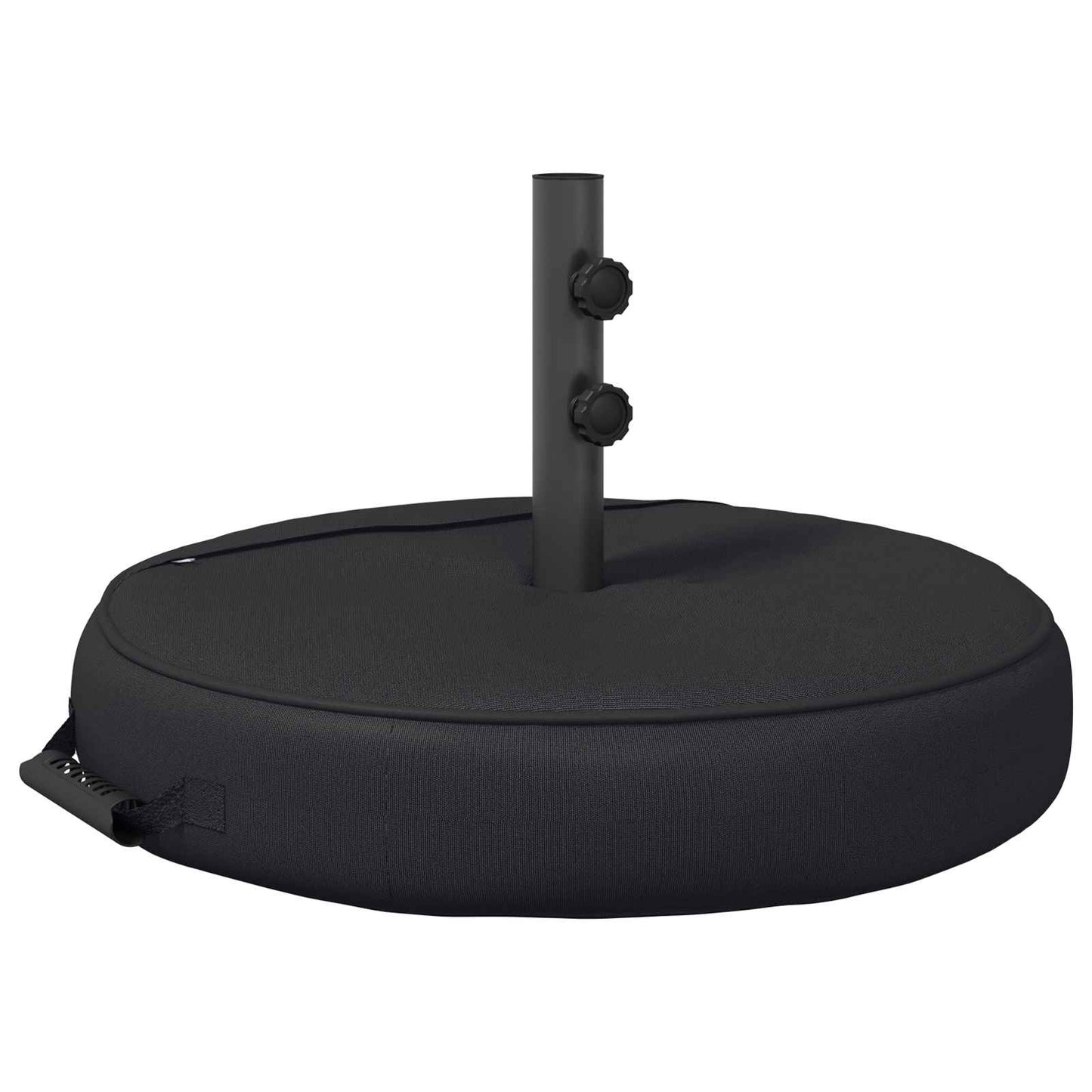 Patio parasollfot 60 x 60 cm Stål Svart