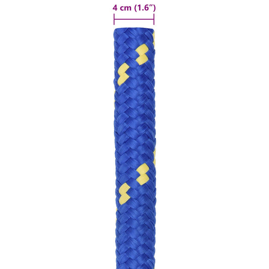 Båtsnor 25 m 4 Blå PP