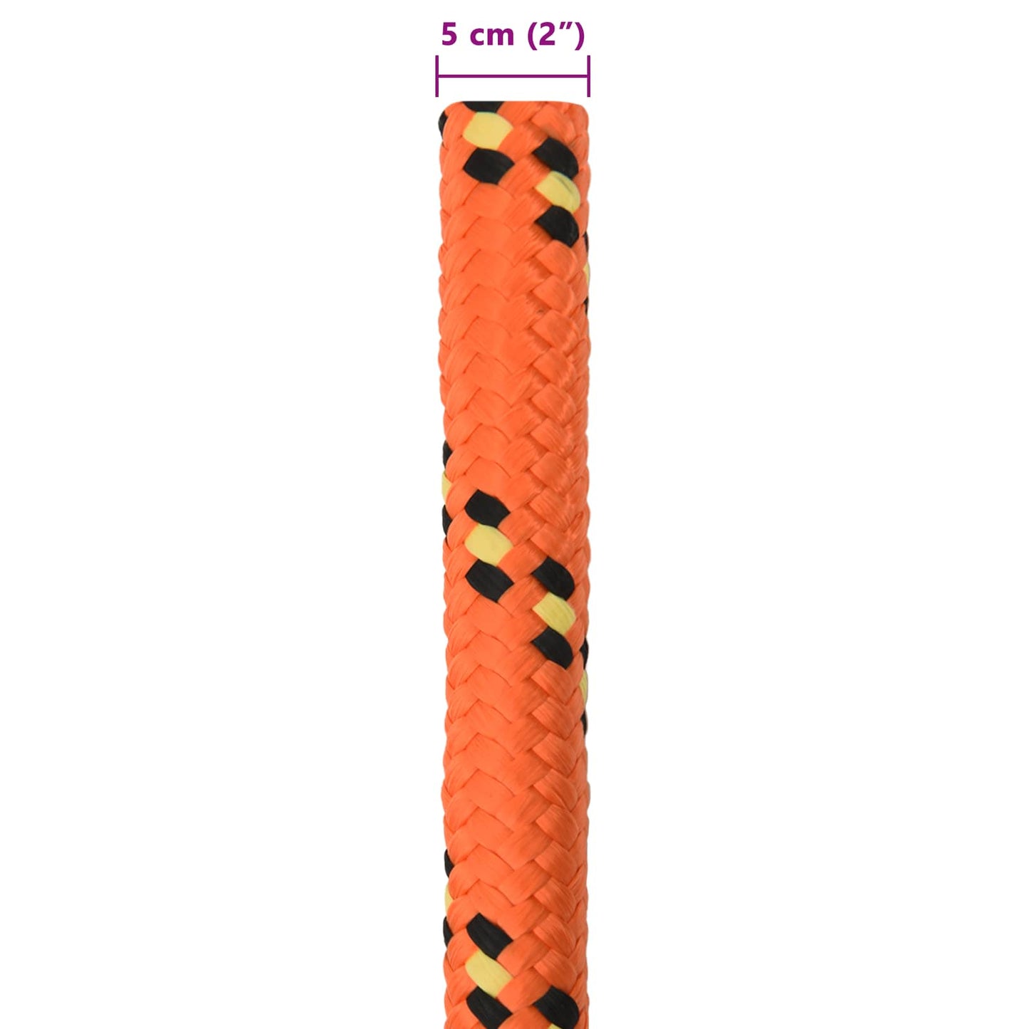 Båtsnor 25 m 5 Oransje PP