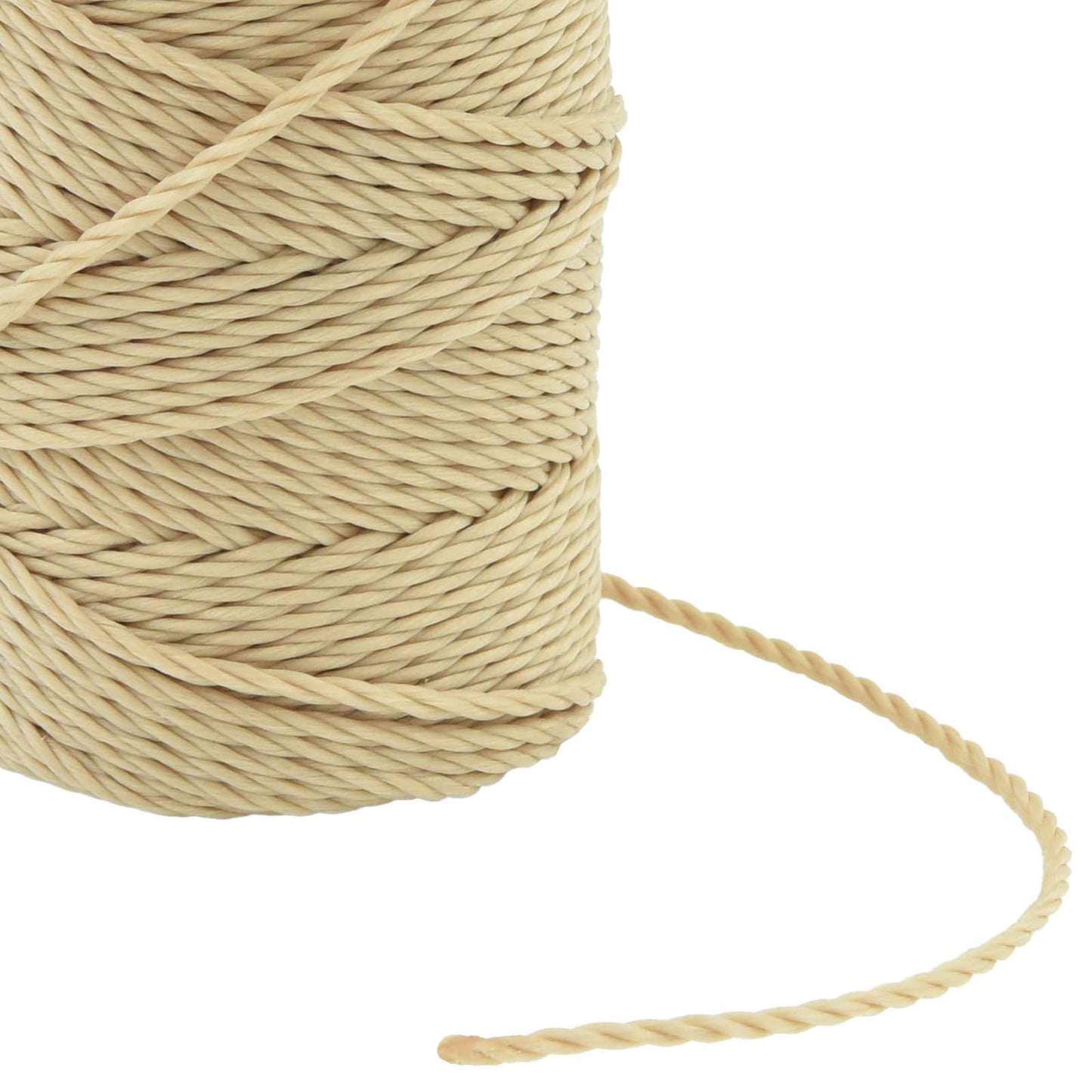 Båtsnor 2 mm 25 m Naturlig