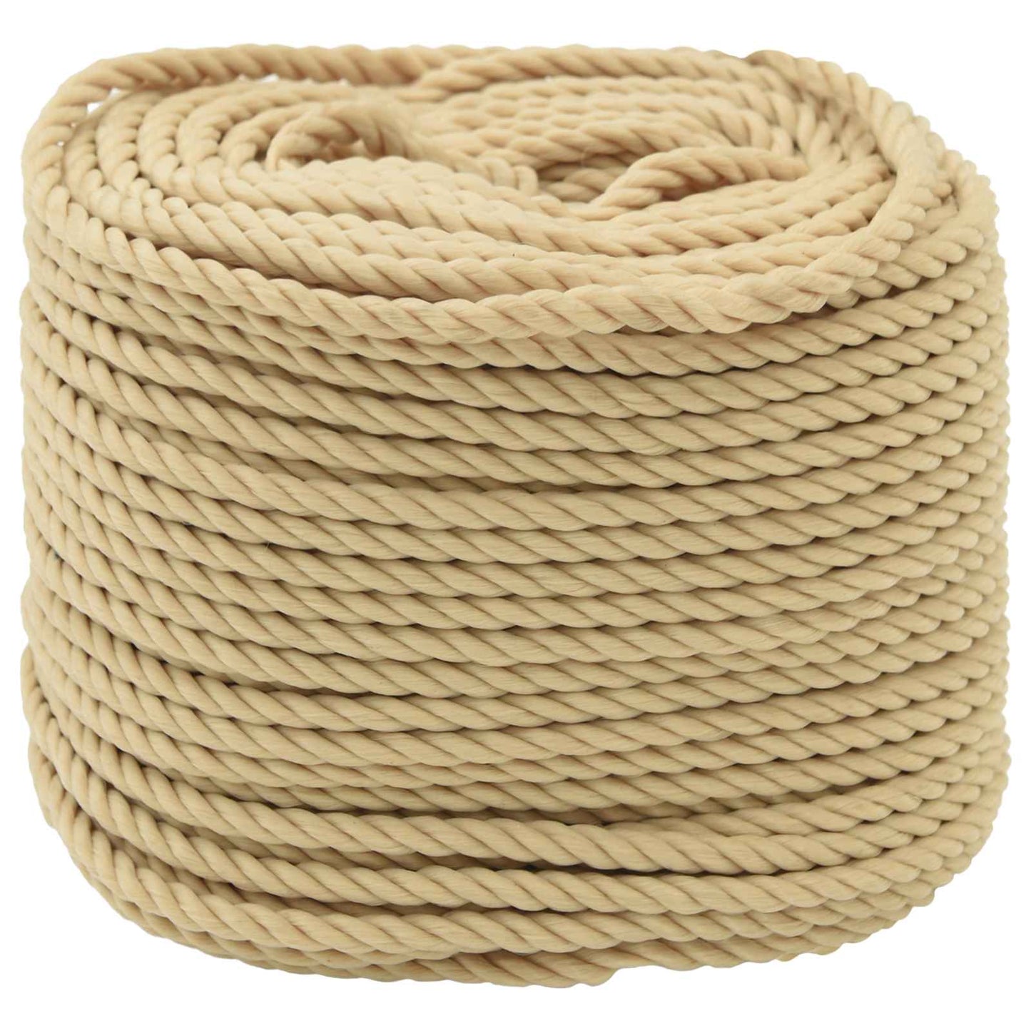 Båtsnor 6 mm 100 m Naturlig