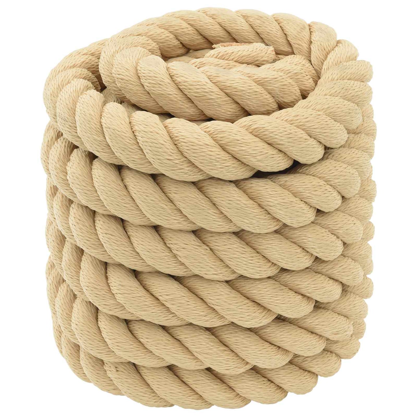 Båtsnor 3 mm 5 m Naturlig