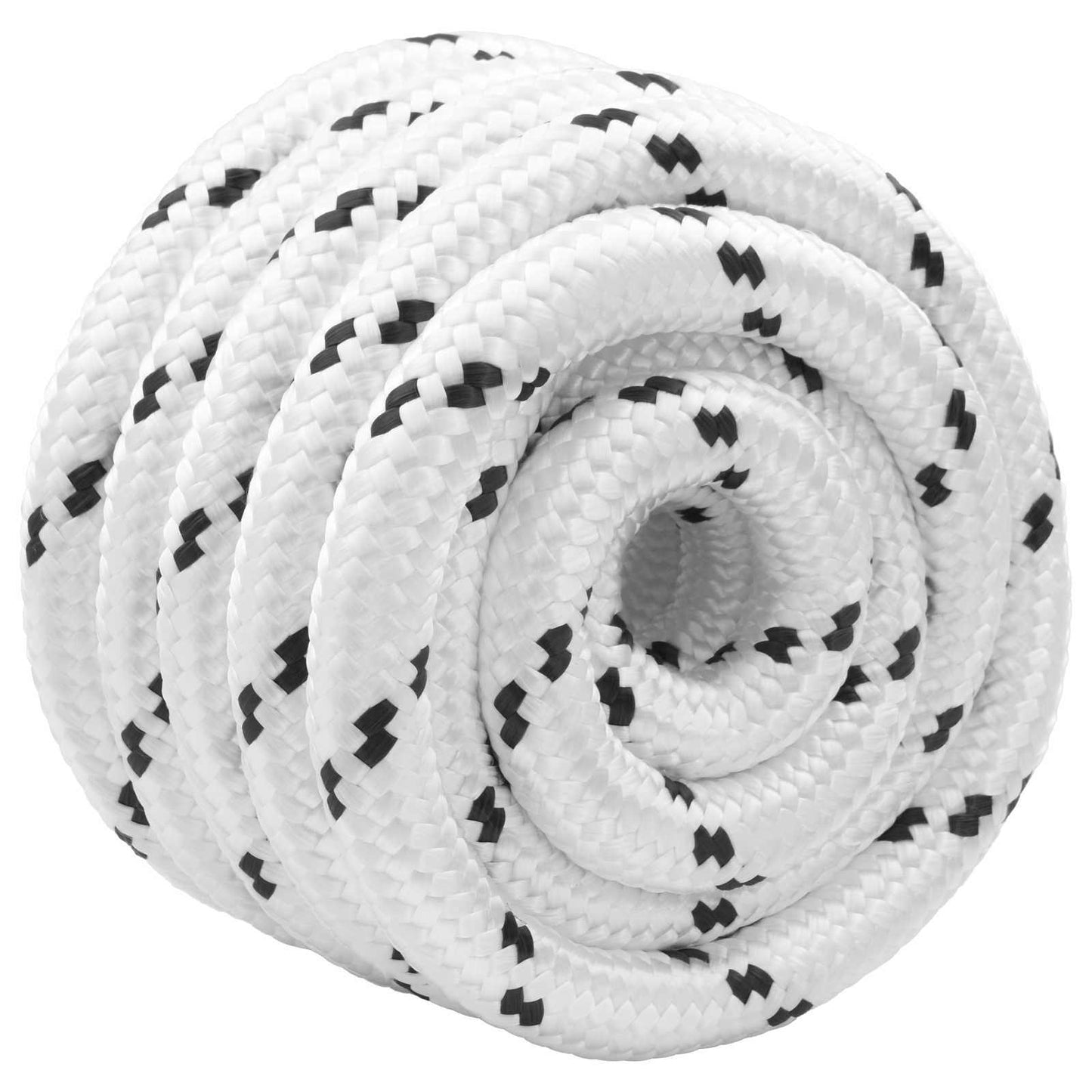 Båtsnor 2.5 mm 25 m Hvit Polyester