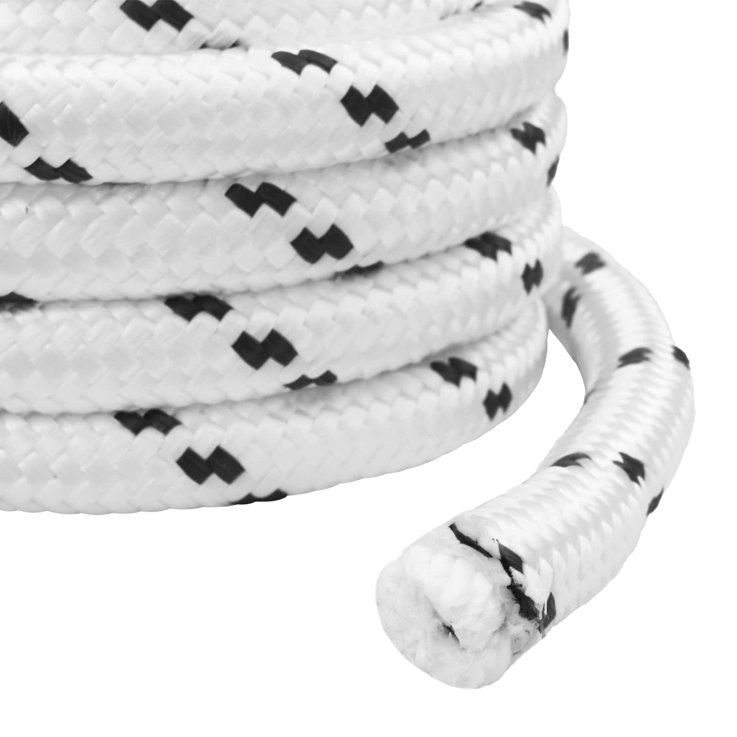 Båtsnor 2.5 mm 50 m Hvit Polyester