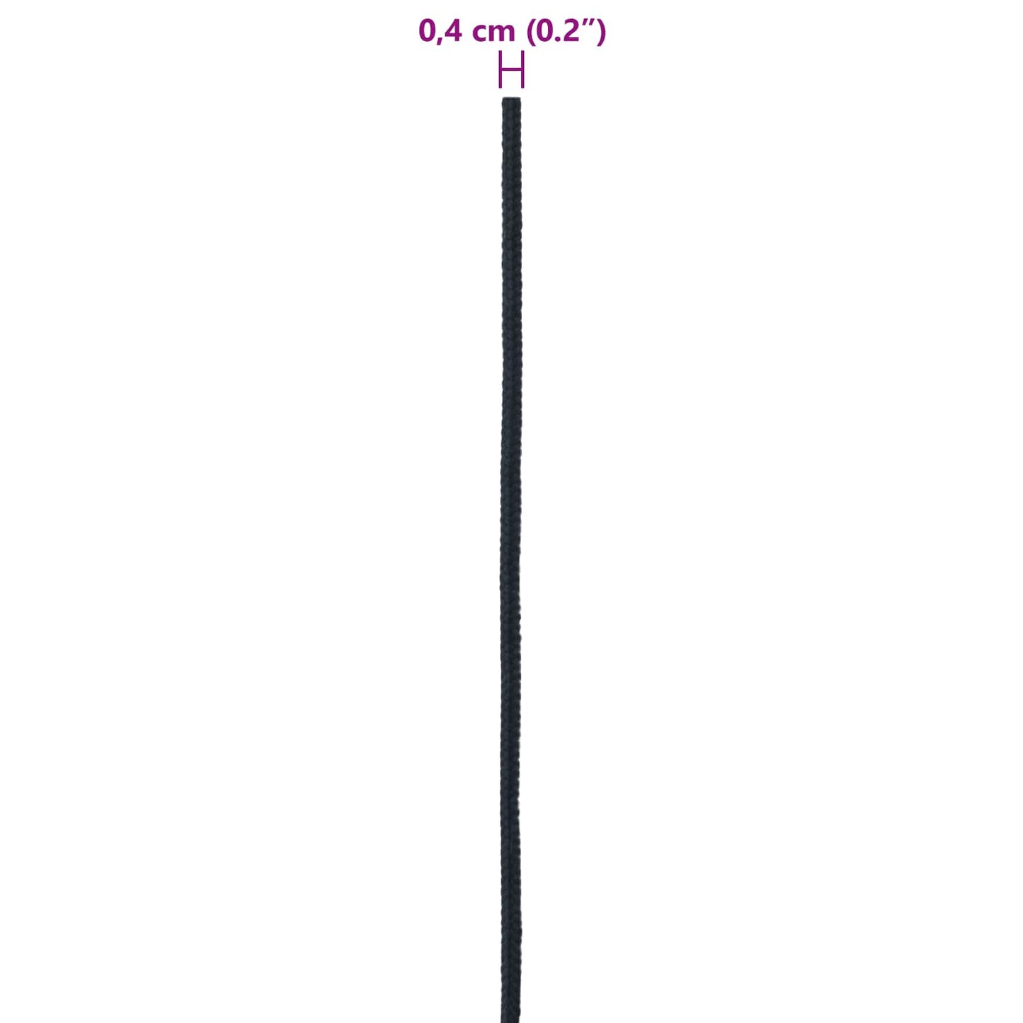 Båtsnor 0.4 mm 50 m Kongeblå Polyester